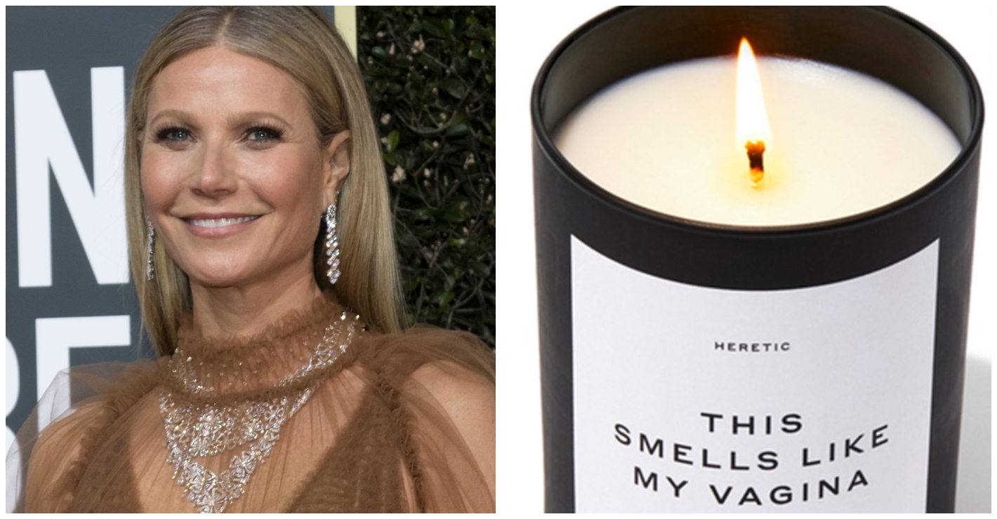 Gwyneth Paltrow e le candele particolari