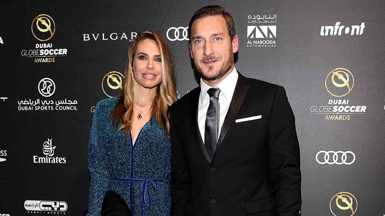 Ilary Blasi e Francesco Totti