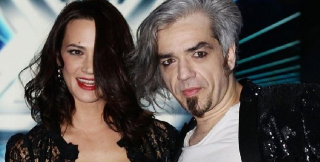 Asia Argento Morgan sorridono