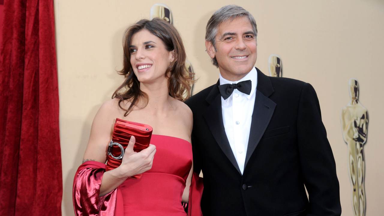 Elisabetta Canalis e George Clooney