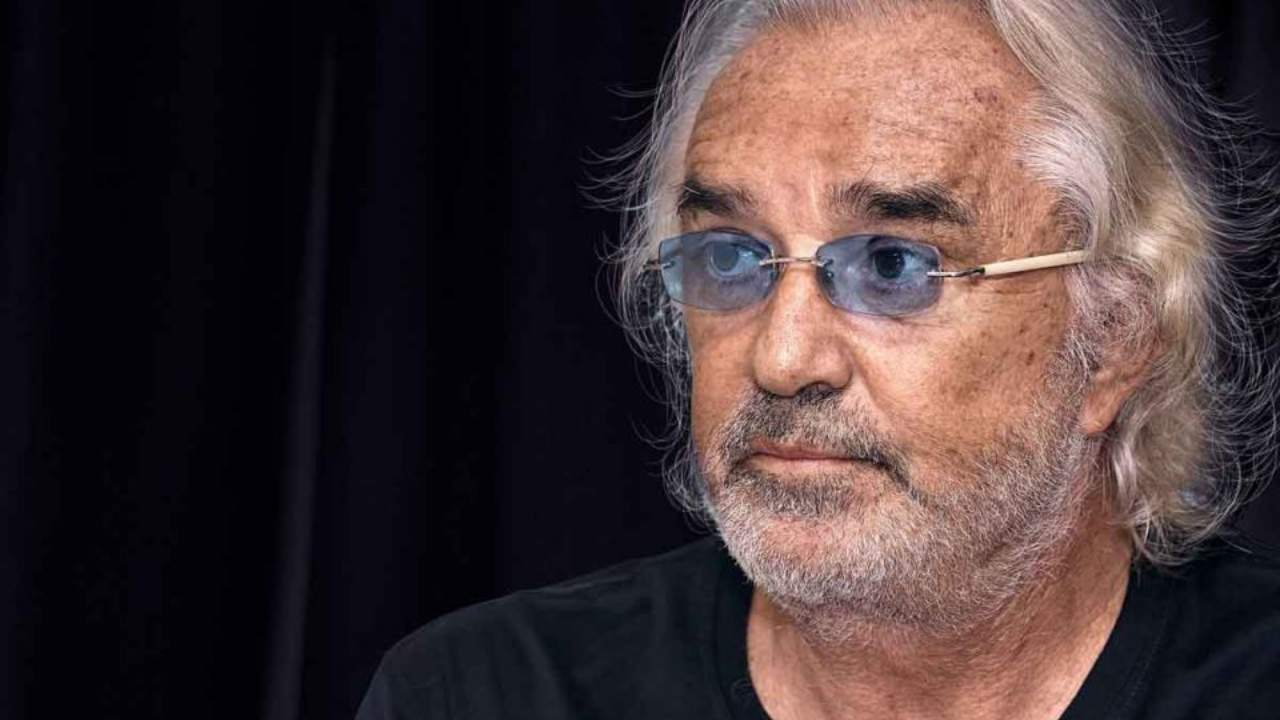 Flavio Briatore serio