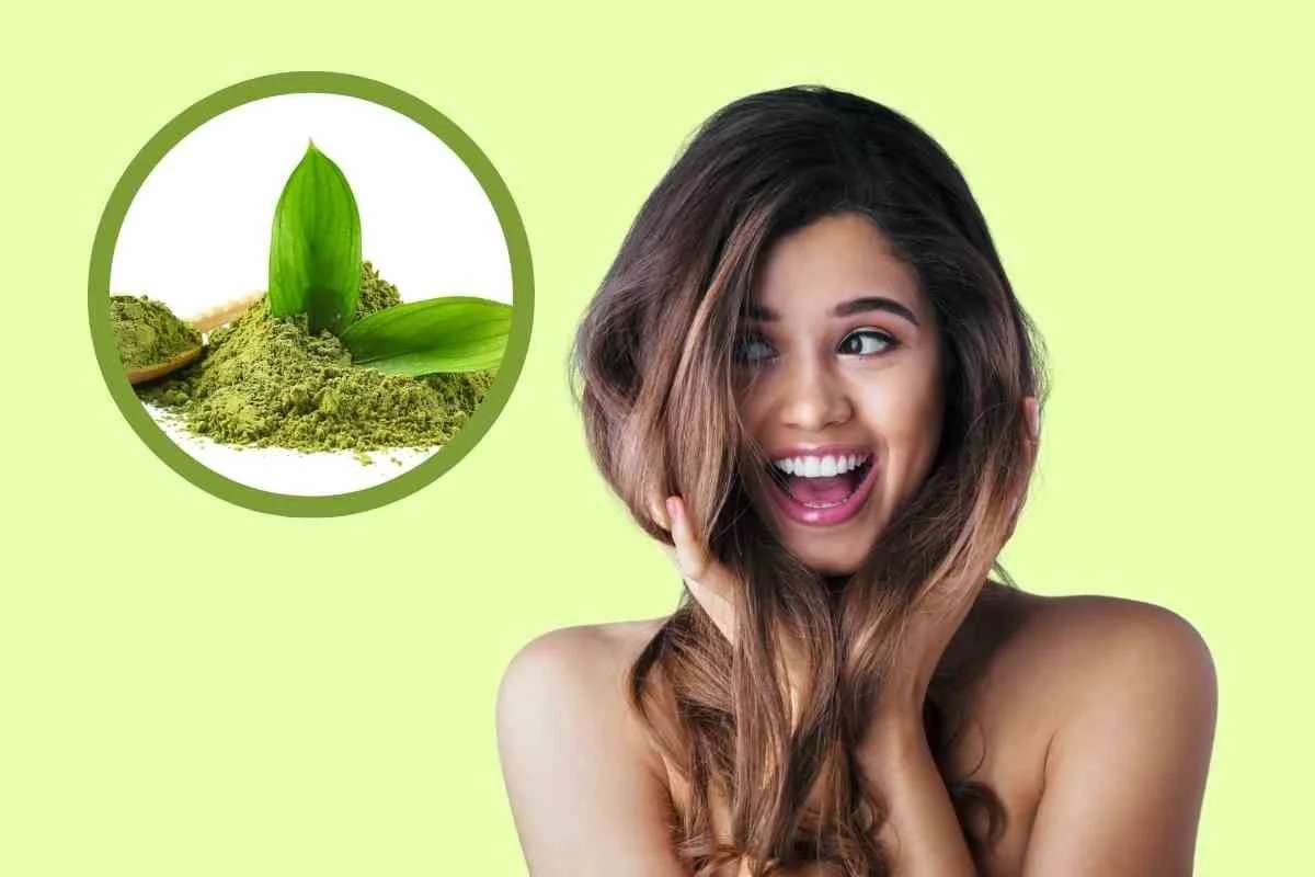 Tè verde e aceto per i capelli