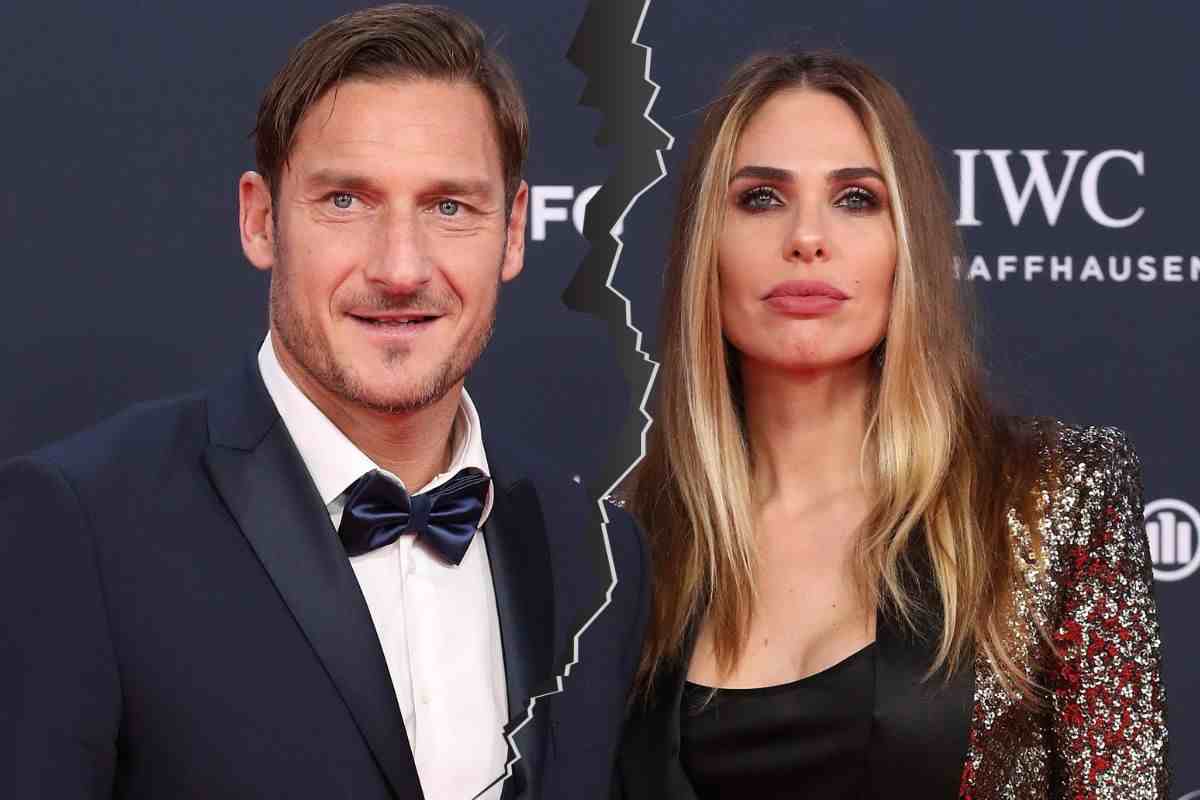 Salta accordo separazione Totti Blasi